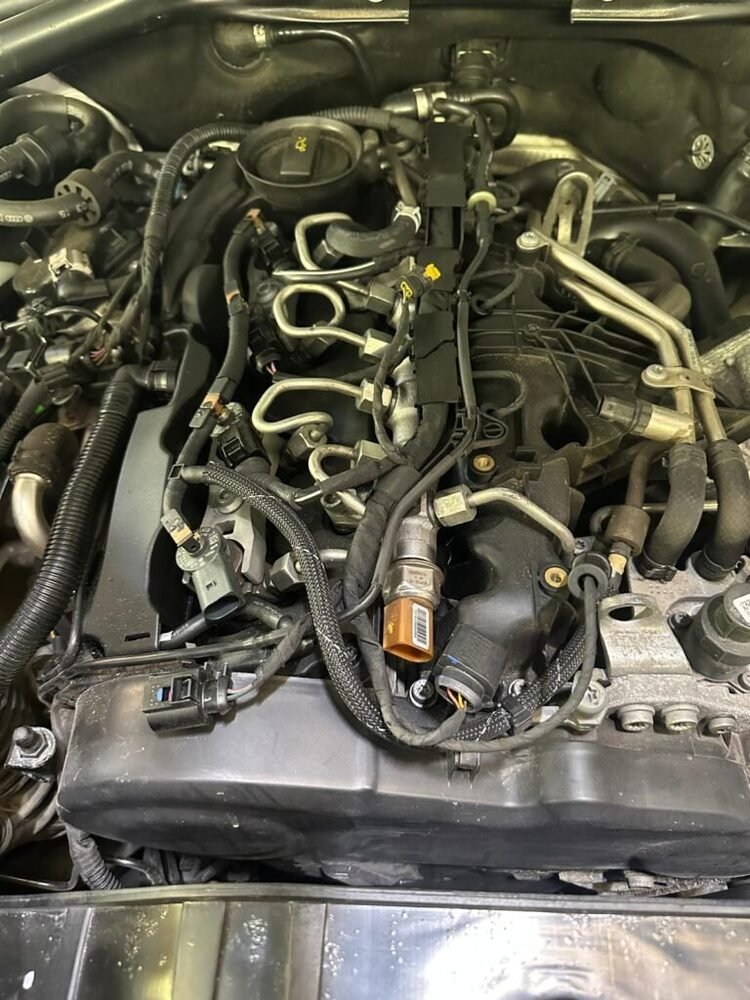 Engine bay servicing