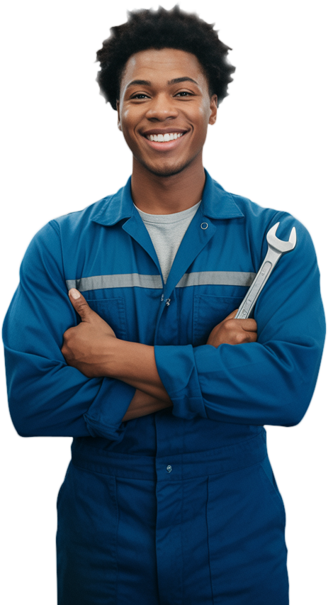 Professional mechanic at Fair Mile Auto Services